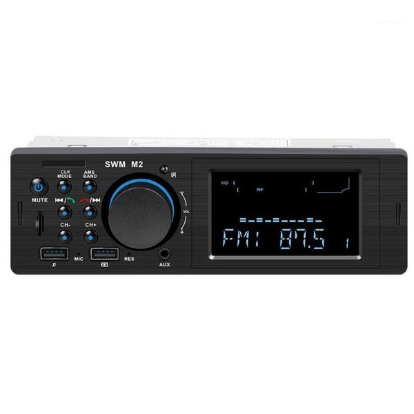 

1 din car radio radio remote control mp3 player bluetooth car audio aux/tf/usb fm auto phone charging music stereo1