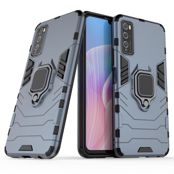 

for huawei enjoy z pc tpu anti-fall protective case with ring holder