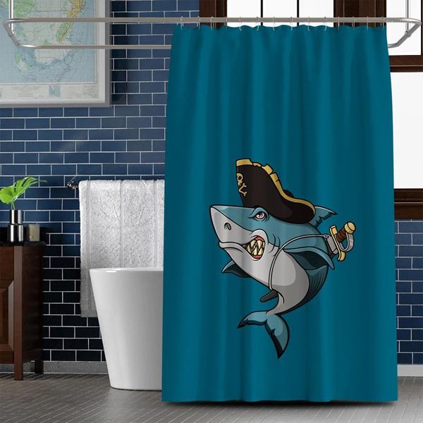 

digital printing shower curtains waterproof curtain polyester bathroom curtains with 12 hooks for bathroom decor1