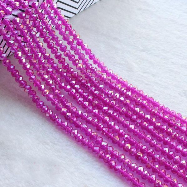 

beauchamp 4*m crystal czech beads rondelle faceted ab color diy jewelry findings spacer earrings bracelet necklace accessories wmttjk