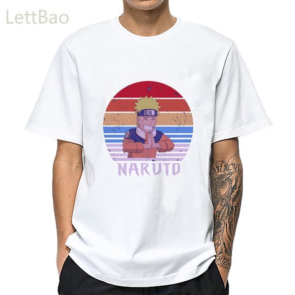 

naruto anime harajuku tshirt fashion summer funny cartoon printing ulzzang kawaii tees homme sport hooded sweatshirt hoodie men t shirt