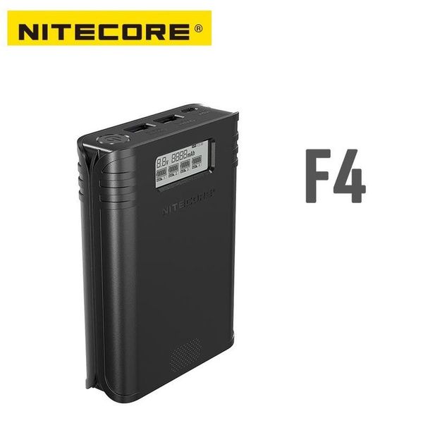 

золото победитель 2019 ispo award nitecore f4 2 в 1 четыре slot flexible power bank зарядное устройство с жк-дисплеем sqcfpv buy_home