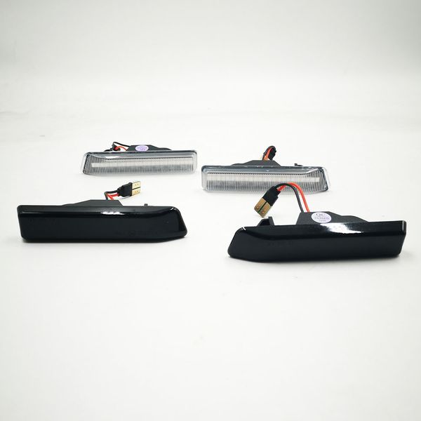 

2pcs for bmw e36 m3 facelift 1997-1999 x5 e53 1999-2006 led dynamic turn signal light side marker fender sequential lamp blinker