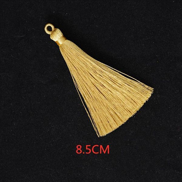 

5pcs gold silk silver silk tassels pendant jewelry curtain garments decorative accessories key bag pendant craft tassels diy h jllbdy