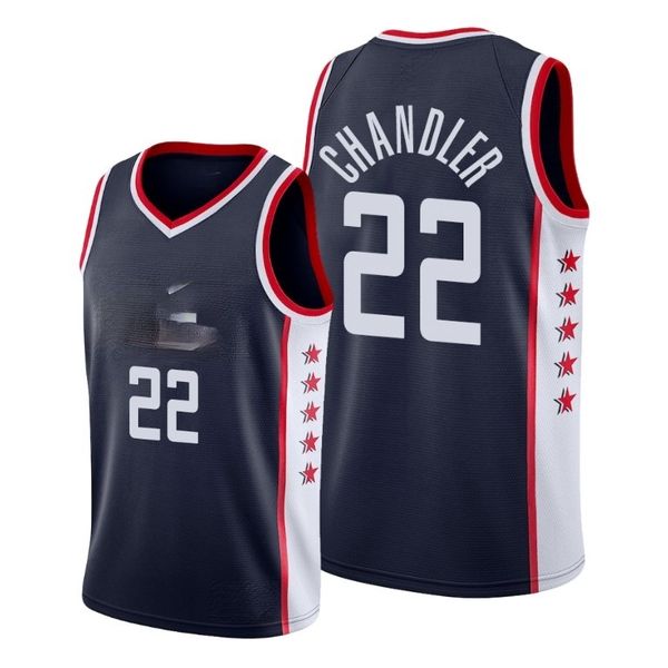

men wilson chandler basketball jersey, Black