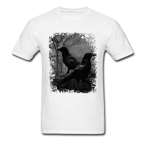 

black ravens world mens summer popular pure wholesale good quality brand animal birds tshirt sport hooded sweatshirt hoodie men t shirt