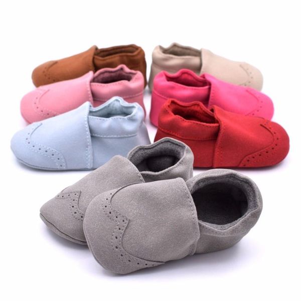 

spring autumn baby shoes 2020 indoor warm toddler nubuck leather shoes infant girl boy soft sole anti slip baby moccasins first walker