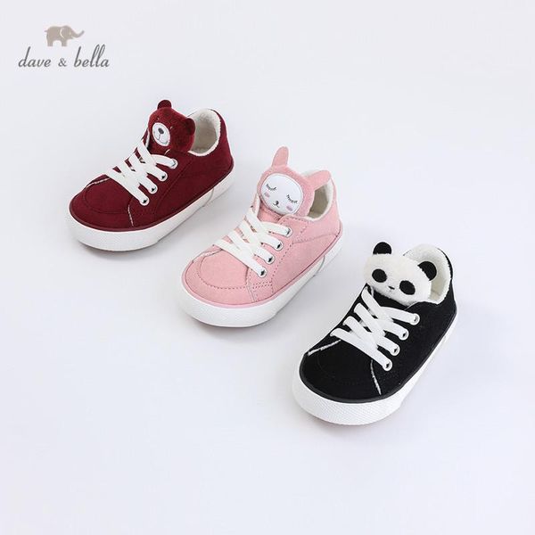 

dbz16237 dave bella winter baby girls boys fashion cartoon shoes new born casual shoes, Black