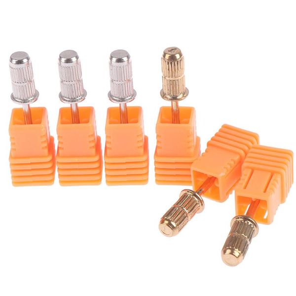 

nail drill & accessories 3pcs pedicure machine band mandrel holder electric manicure silver bits sanding