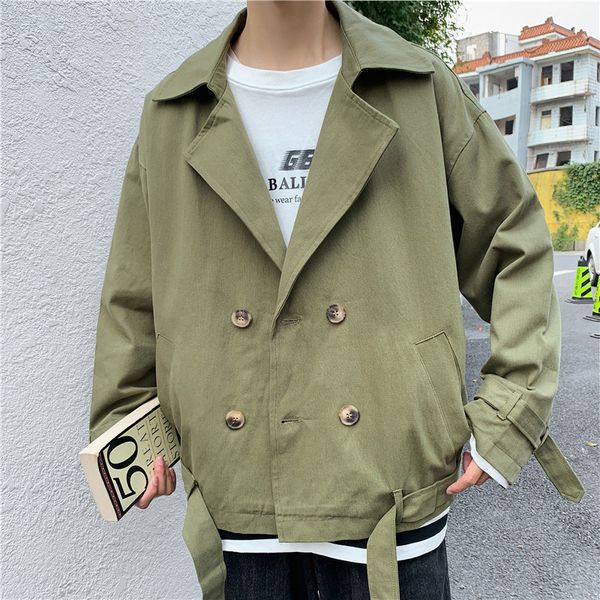 

2021 autumn coat male quality jacket, fashion pure cotton ha2s, Tan;black