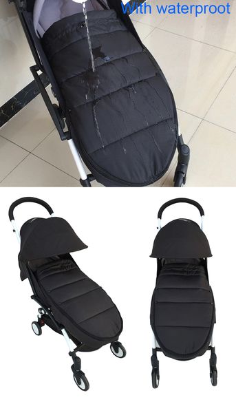 

universal baby stroller accessories winter socks sleeping bag windproof warm sleepsack baby pushchair footmuff for babyzen yoyo 201208