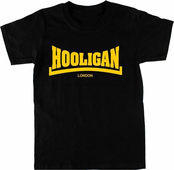 

hooligan logo t-shirt - football punk casual add your town name various cols pure cotton tee shirt sport hooded sweatshirt hoodie