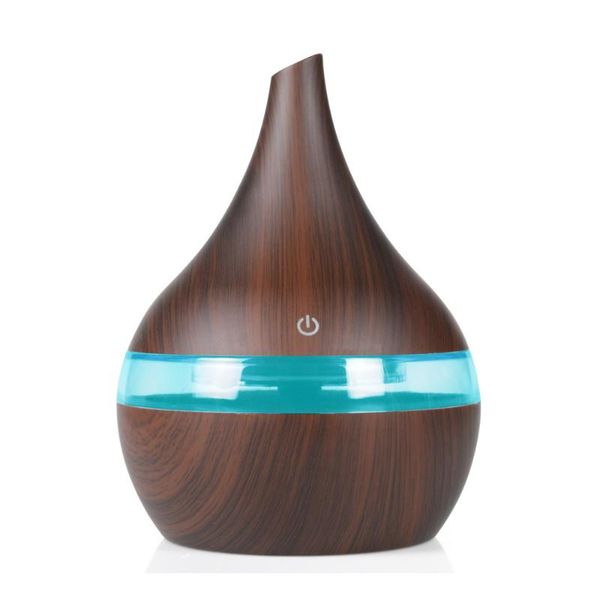 

oil-diffuser air-humidifier mist-maker aroma ultrasonic home led-light wood-grain