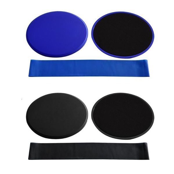 

core sliders resistance band set dual sided exercise gliding discs for ab abdominal core workout fitness equipment accessories