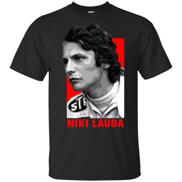 

niki lauda black t-shirt new casual men creative man's short sleeve tee shirts silk screen t shirts sport hooded sweatshirt hoodie