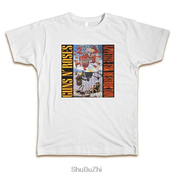 

спорт guns and roses аппетит на заказ mens t-shirt мягкий tee хлопка лета тенниска бренда вершины для мужчины