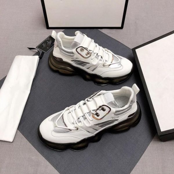 

fashion trend designer mens shoes brandleather breathable comfortable outdoor shoes lace-up casual shoes mens women low cut sneakers m2, Black