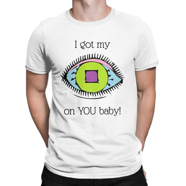 

i got my eye on you men's funny suspicious humorous short sleeve o neck classic clothing sport hooded sweatshirt hoodie men t shirt