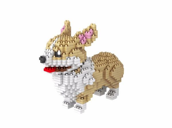 

animal blocks cute dog building blocks small particle building blocks 2020 sell multi-color options gift of the friend