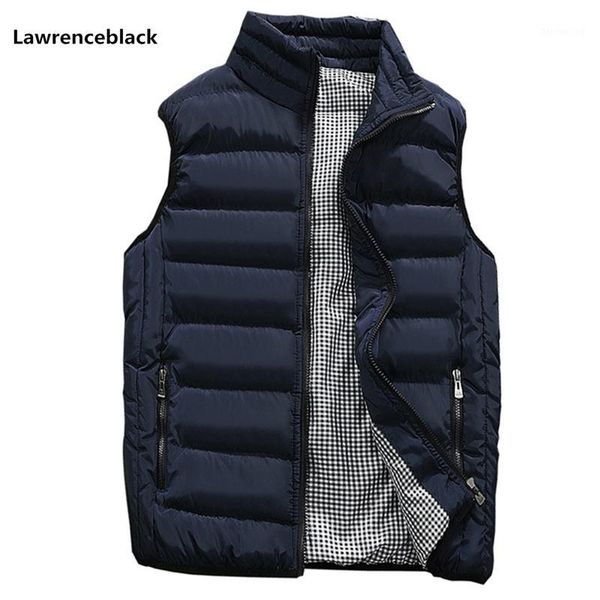 

waterproof men's vest spring waistcoat male autumn sleeveless jacket men fashion warm men winter vest plus size mens vests 19611, Black;white