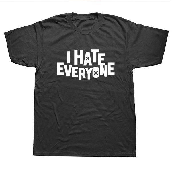 

men's i hate everyone funny joke humour hoodie designers t shirts sweatshirt