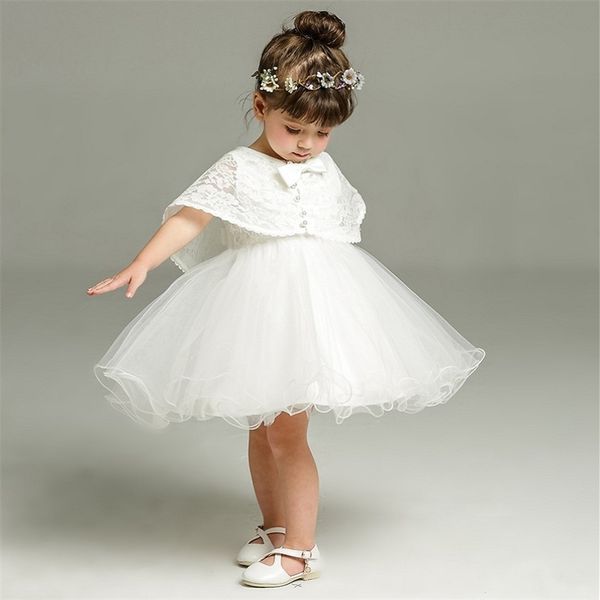 

/set baby girl dress 3-24 months infant formal dresses for birthday&wedding occasion christening gowns baptism clothes lj201221, Red;yellow