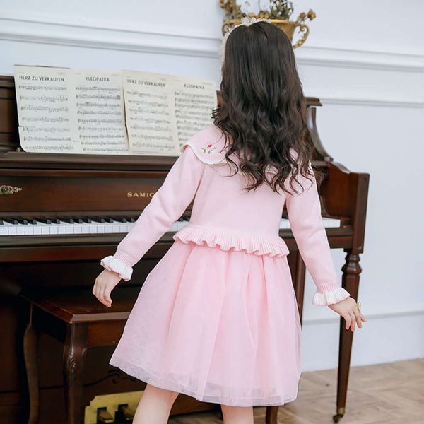 

girls' autumn wool 2020 spring new and two piece suit little girl skirt baby princs drs 1qndc8vnk0cj, Red;yellow