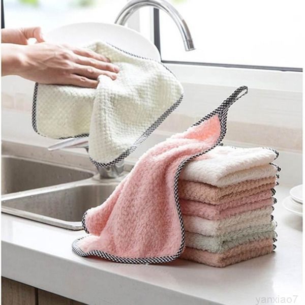 

the spot home kitchen household wash duster cloths multifunctional microfibre towel cleaning cloth a08