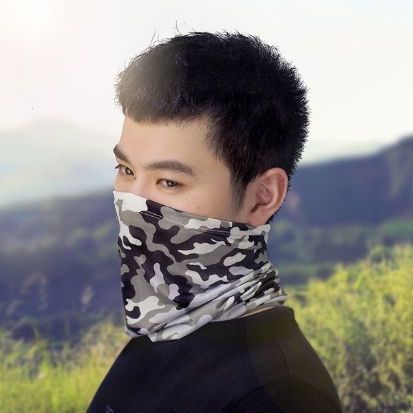 

bicycle mask summer cycling outdoor ice new silk sunscreen multi-functional magic men's and women's scarf u9eey