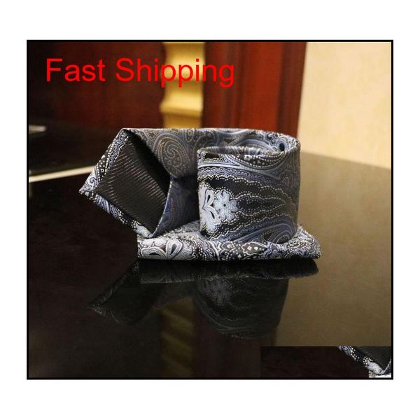 

mario classic men's necktie tie jacquard handkerchief mens wedding striped dots floral business handchief flrvc, Blue;purple