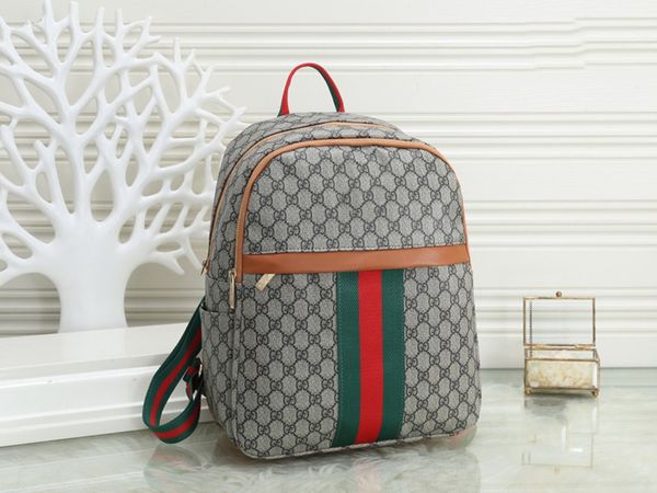 

luxurys designers backpacks new retro large backpack women pu leather rucksack women knapsack travel backpacks shoulder school bags