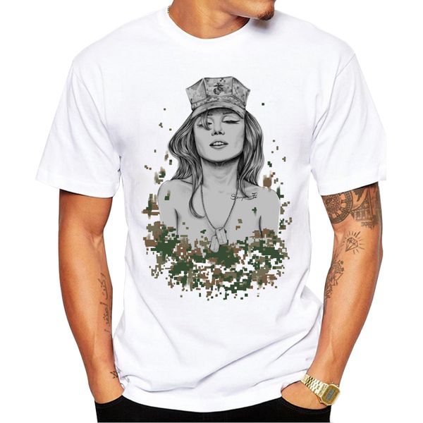 

2018 men's fashion semper fi-dark t-shirt short sleeve round neck hipster girl retro printed t shirts sport hooded sweatshirt hoodie