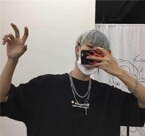 

симпатичные crayon shin chan смешные футболки мультфильм мальчиков с коротким рукавом летняя одежда футболки kawaii tshirts streetwear mx200, White;black