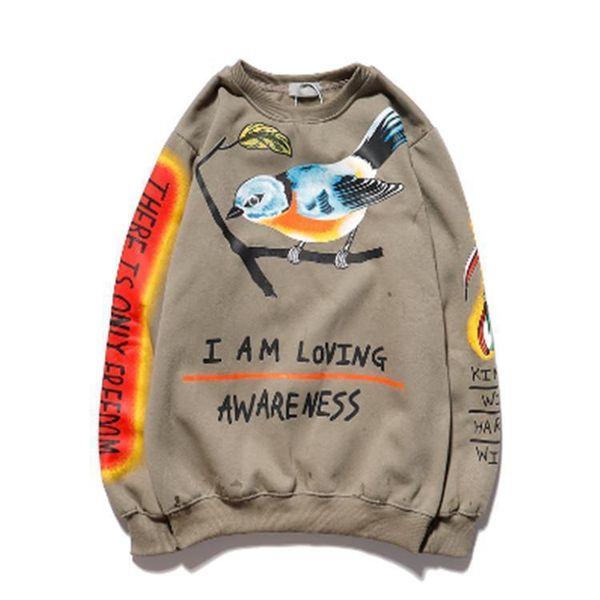 

sweatshirt winter mens clothing colors men zipper jacket stylist sweatshirt mens hip hop pullover printed mens clothing, Black