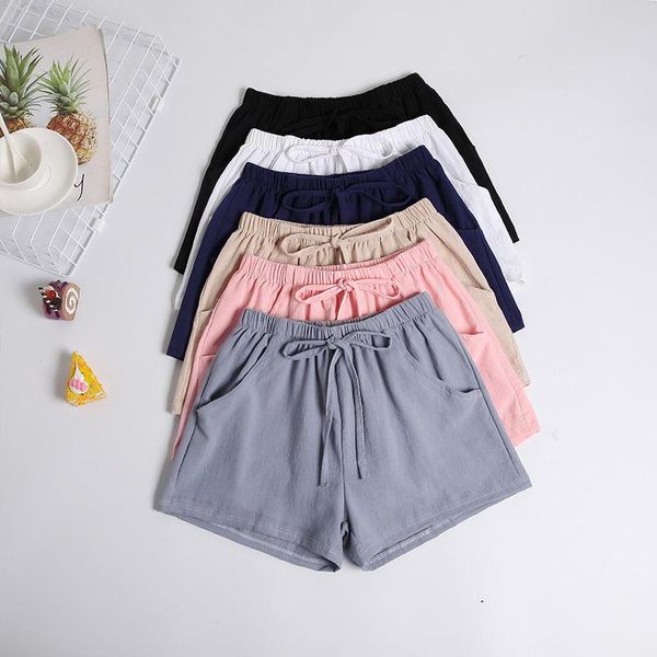 

high waist cotton women sports yoga shorts female workout fitness running sport short quick dry sportswear s-5xl kg-584, White;red