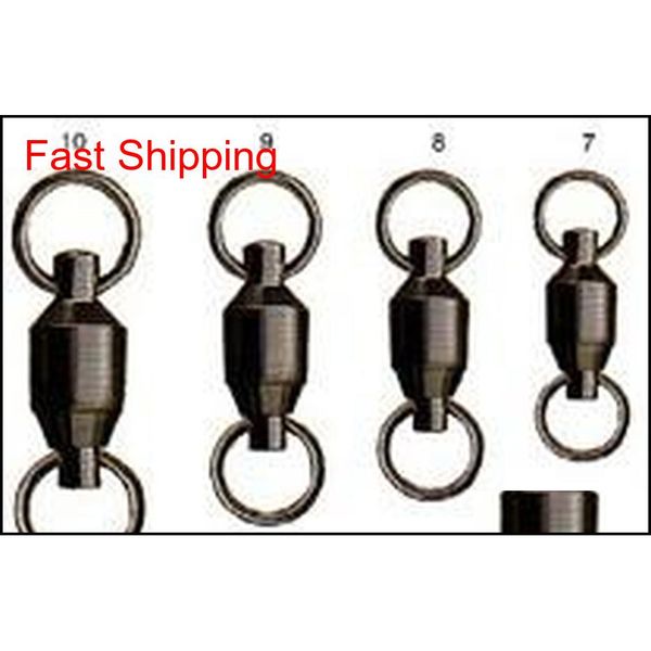 

big game fishing ball bearing swivel solid ring swivel 50pcs/bag hqiqw ydpol