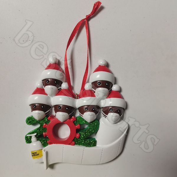 

2020 christmas tree ornament hanging ornament family of 1 2 3 4 5 6 7 christmas pendant decoration home xmas party decorations cyz2741