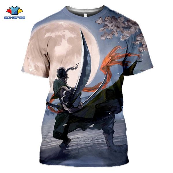 

one piece anime monkey d. luffy roronoa zoro nami homme summer men 3d print shirts oversized kawaii kawaii men clothing