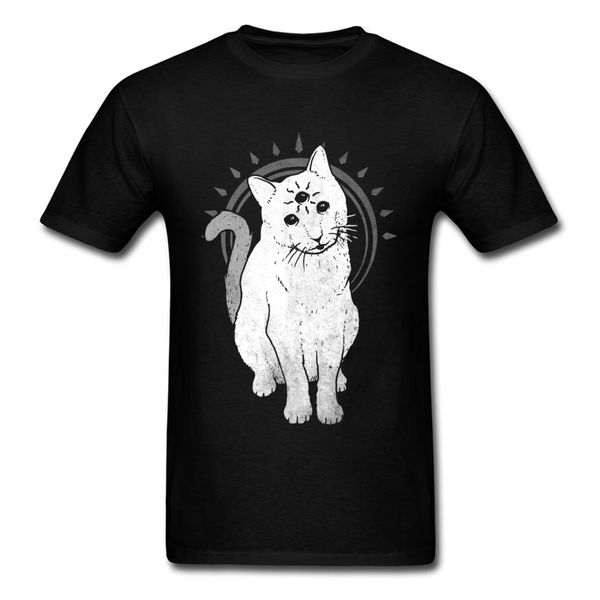 

psychic kitten cat 3d s for vintage slim fit men's new coming drawing tshirt trend sport hooded sweatshirt hoodie men t shirt