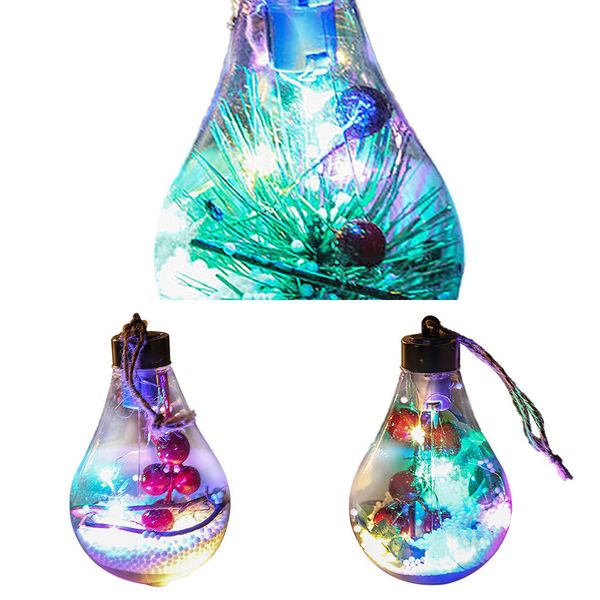 

party ball baubles led 12cm lights xmas tree decorations hanging ornament decor new year christmas decoration