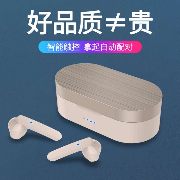 

new bluetooth wirels binaural sports black technology stereo touch headset