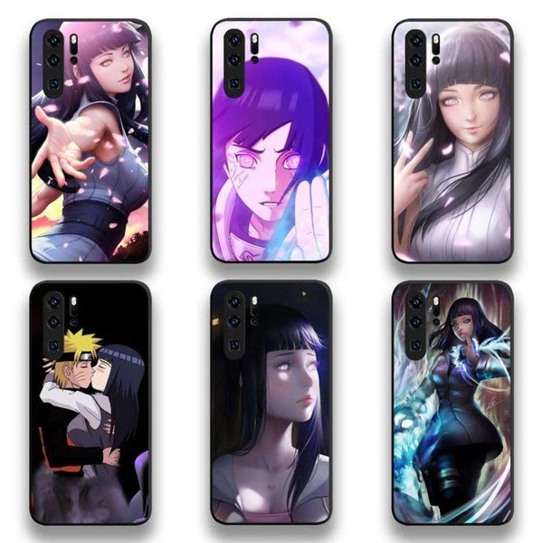 

3hyuga hinata animation naruto mobile phone cover huawei p20 p30 p40 lite e pro pal 40 30 20 pro p smart 2020cf1