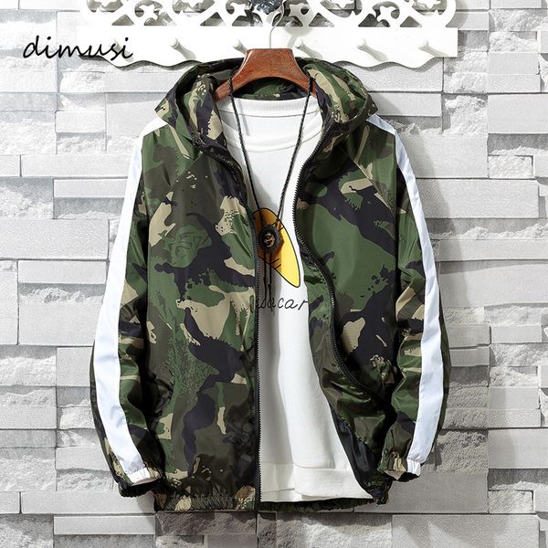 

mens jackets spring men casual windbreaker camouflage hooded coats bomber jackets mens fashion hip hop coats clothing 4xl, Black;brown