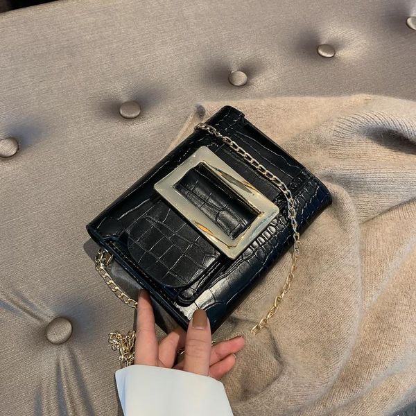 

messenger women leather bag 2020 mobile phone bag chain shoulder