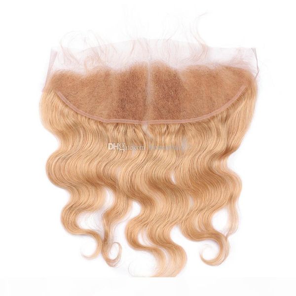 

brazilian human hair lace frontal pre plucked ear to ear lace frontal closure body wave malaysian virgin hair 1pc by dhl, Black;brown