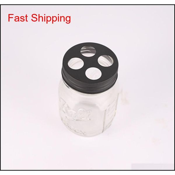 

304 stainless steel toothbrush holder lid for regular mouth masons jars ( jar not included) black brass bronze cop qylztt toys2010