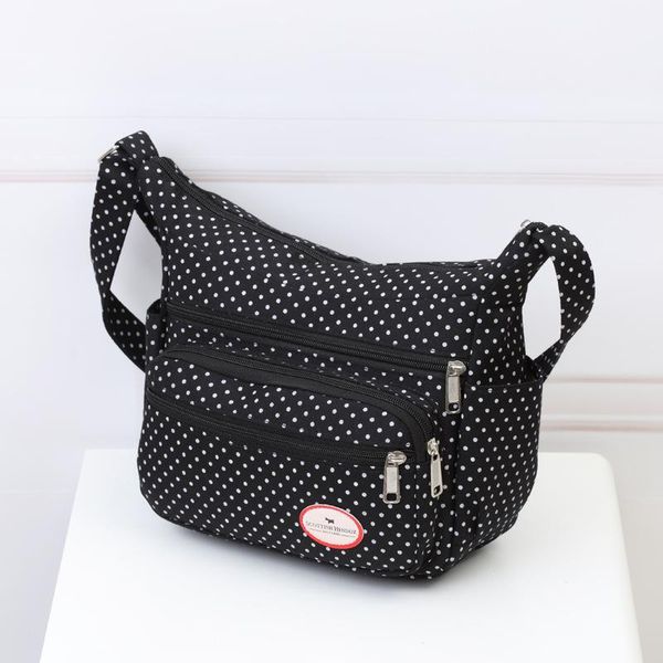 

zhierna handbag female shoulder bag korean version of the canvas leisure middle-aged mummy messenger bag women canvas st111