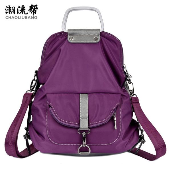 

waterproof nylon school bagpack girls rucksack woman backpack fashion 2021 designers knapsack women multifunction shoulder bag