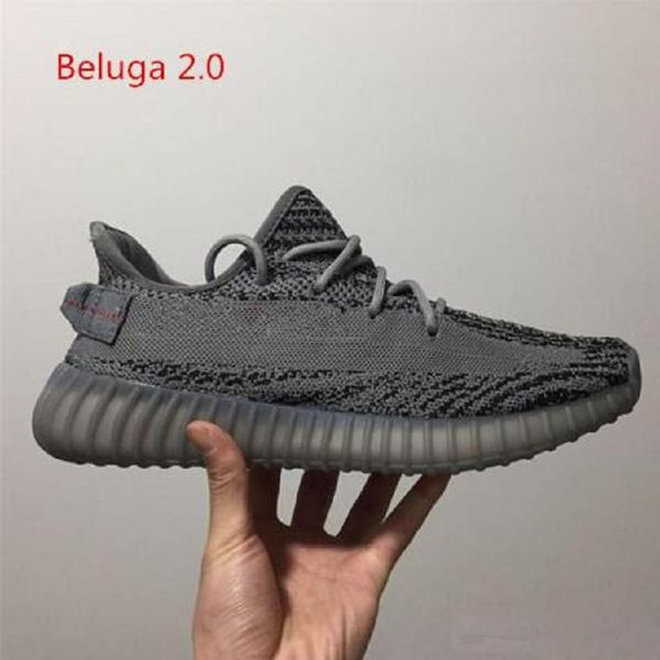 

2021 kanye fade ash stone blue pearl running shoes natural cinder reflective sneakers sand taupe tail light oreo mens women trainers 36-48