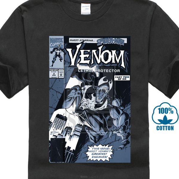 

sport marvel men's venom comic cover short sleeve graphic t shirt 022556